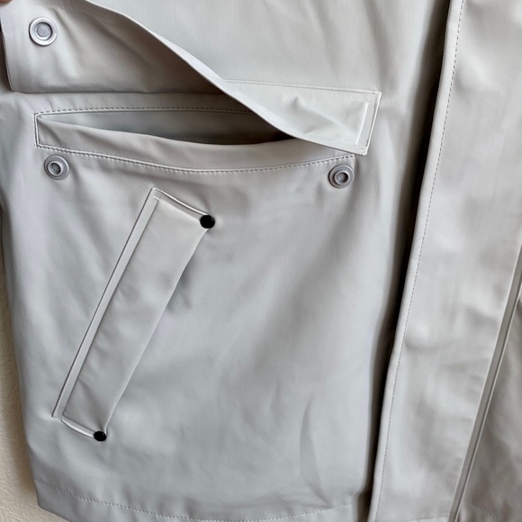 NWT🍁HUNTER Mens’ Original Rain Jacket Patter Gray-Size Large - Picture 5 of 16